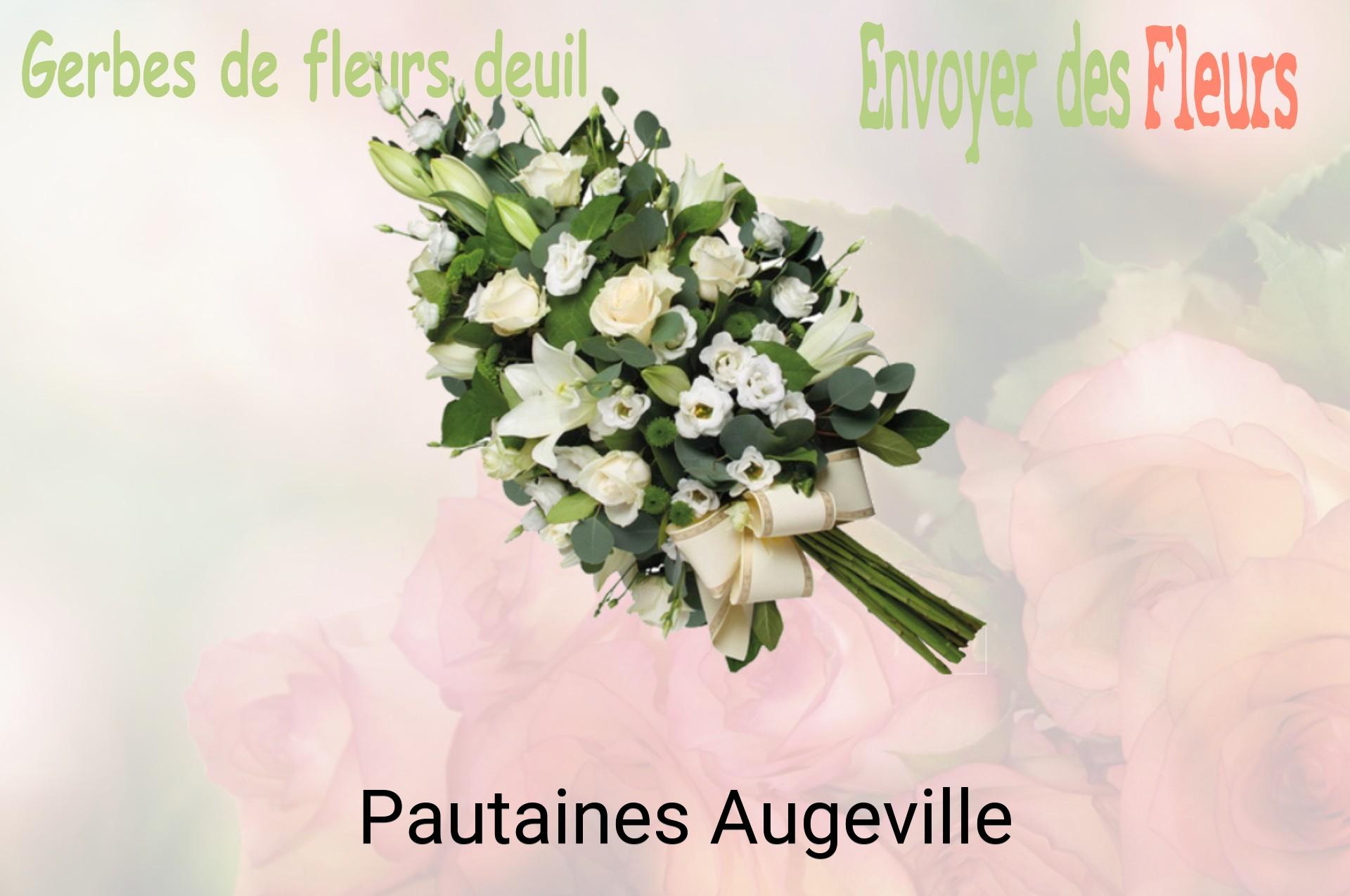 Gerbe de fleurs de deuil livrée à Pautaines-Augeville